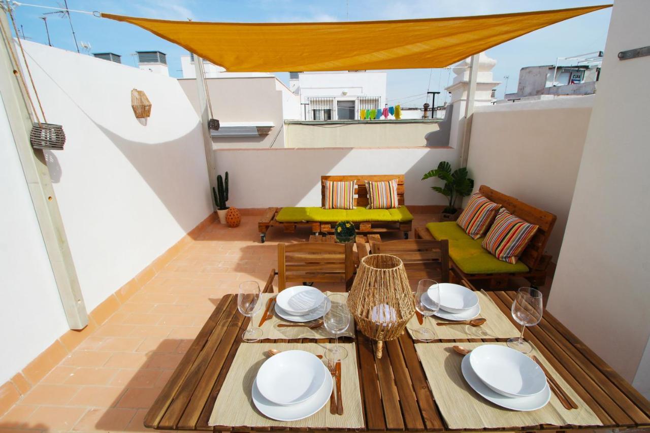 Atico De La Luz Apartment Кадис Екстериор снимка