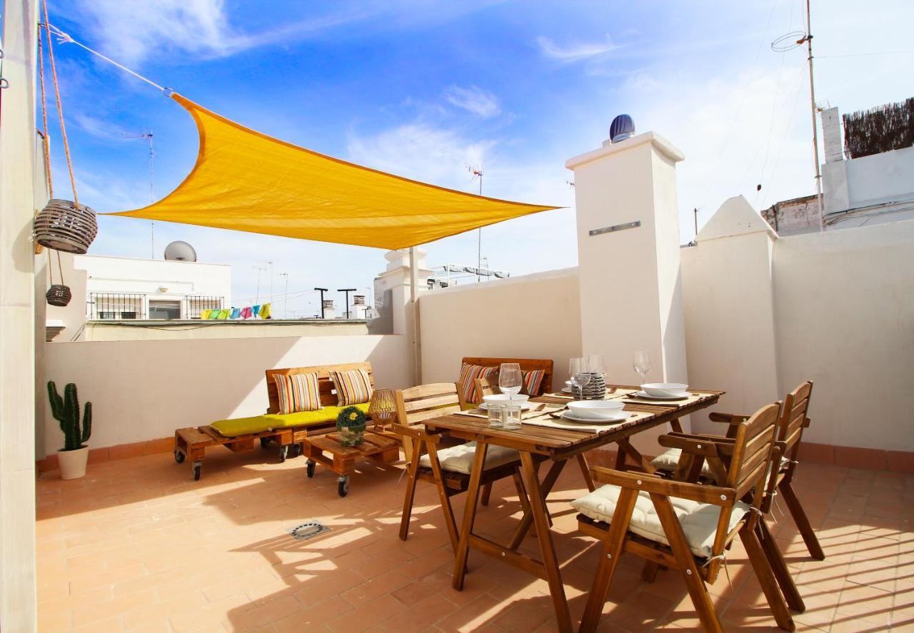 Atico De La Luz Apartment Кадис Екстериор снимка
